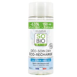 so'bio étic Recharge déo soin Jus d'Aloe Vera bio