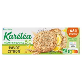 so'bio étic Sablés Pavot Citron Bio