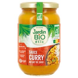 so'bio étic Sauce Curry au Lait de Coco