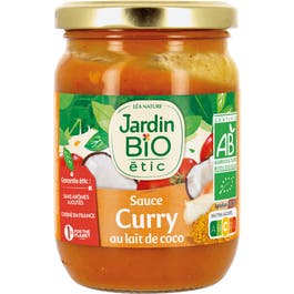so'bio étic Sauce curry bio au lait de coco