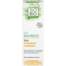 so'bio étic Soin hydratant matifiant Pur Bamboo