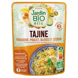 so'bio étic Tajine Boulgour Poulet Olive Citron