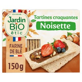 so'bio étic Tartines craquantes Noisette - bio