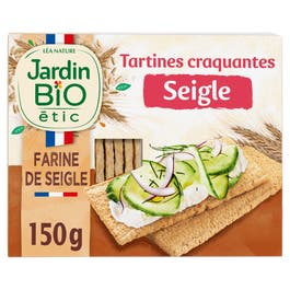 so'bio étic Tartines craquantes Seigle-bio
