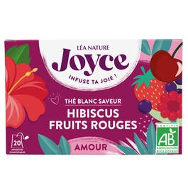 so'bio étic Thé blanc AMOUR Fruits rouges Hibiscus
