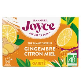 so'bio étic Thé blanc GAIETÉ Citron Gingembre Miel