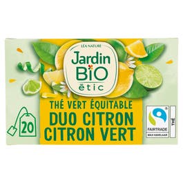 so'bio étic Thé vert Duo Citron Citron vert-bio