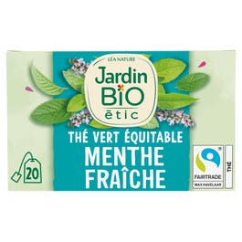so'bio étic Thé vert équitable Menthe - bio