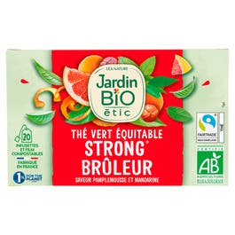 so'bio étic Thé Vert Equitable Strong Brûleur - bio