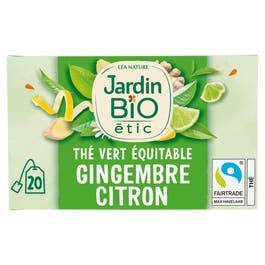 So'bio étic Thé Vert Gingembre Citron Vert - Bio