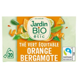 so'bio étic Thé vert orange bergamote - bio