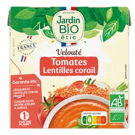 So'bio étic Velouté Tomate Lentilles Corail