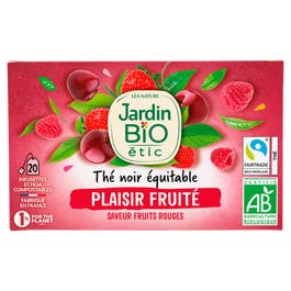 so'bio étic Thé noir Equitable Plaisir Fruité Fruits Rouges - Bio