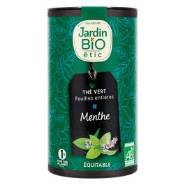 so'bio étic Thé vert vrac Feuilles entières Menthe - bio