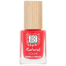 so'bio étic Vernis à ongles Natural Color - 25 Rouge coquelicot
