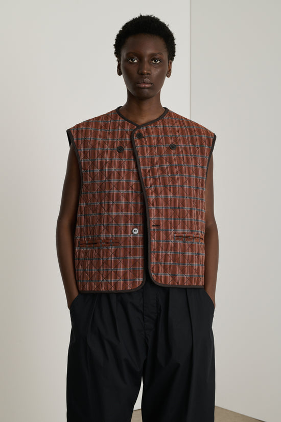 soeur blouson anemone Blouson en coton sans manches matelassé