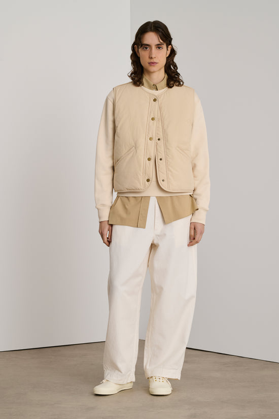 soeur blouson desmond Blouson ouatiné en coton émerisé beige
