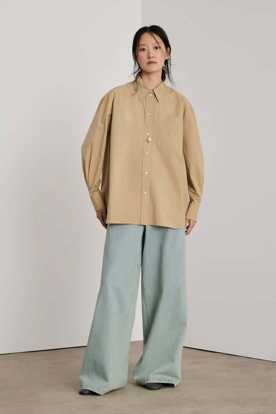 soeur jean alexis Pantalon large évasé en bas de jambe soeur jean alexis Pantalon large évasé en bas de jambe