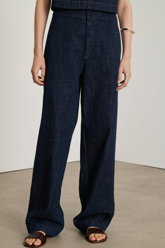 soeur jean blair Pantalon large forme ballon en coton biologique soeur jean blair Pantalon large forme ballon en coton biologique