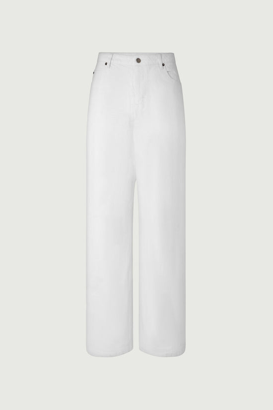 Soeur Jean Calvin Jean Droit En Denim écru