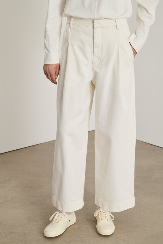 Soeur Jean Devy Pantalon à Pince Denim