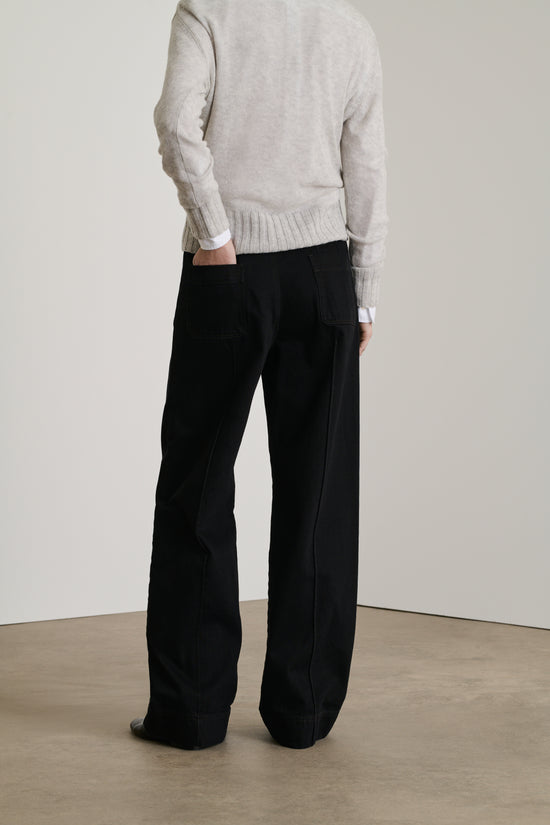 Soeur Jean Harold Pantalon En Denim Noir