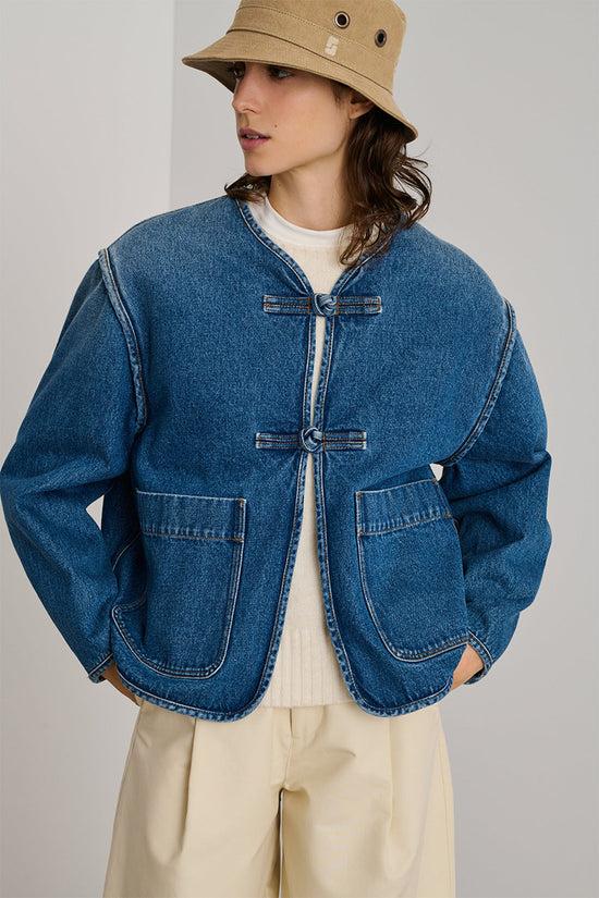 soeur veste agatha Veste courte en denim