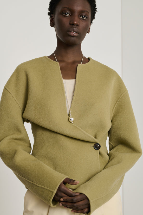Soeur Veste Dream Veste Structurée En Laine Argile