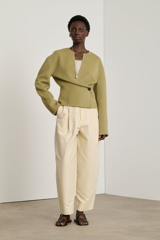 soeur veste dream Veste structurée en laine argile