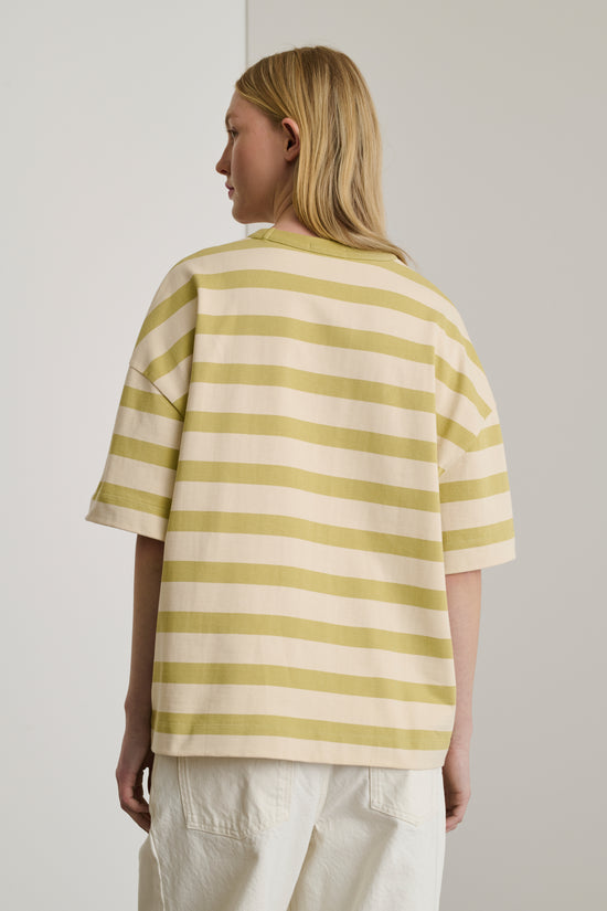 Soeur Tee-shirt Adam Tee-shirt Manches Courtes Marinière En Coton Biologique