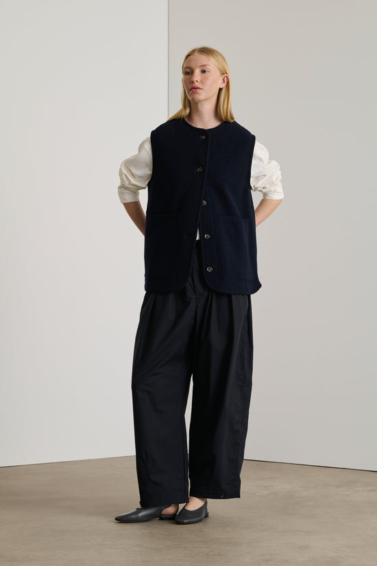 Soeur Veste Chicago Blouson Sans Manches En Laine Bouillie épaisse