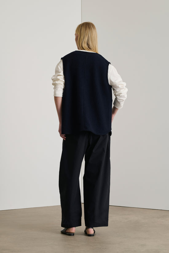 Soeur Veste Chicago Blouson Sans Manches En Laine Bouillie épaisse