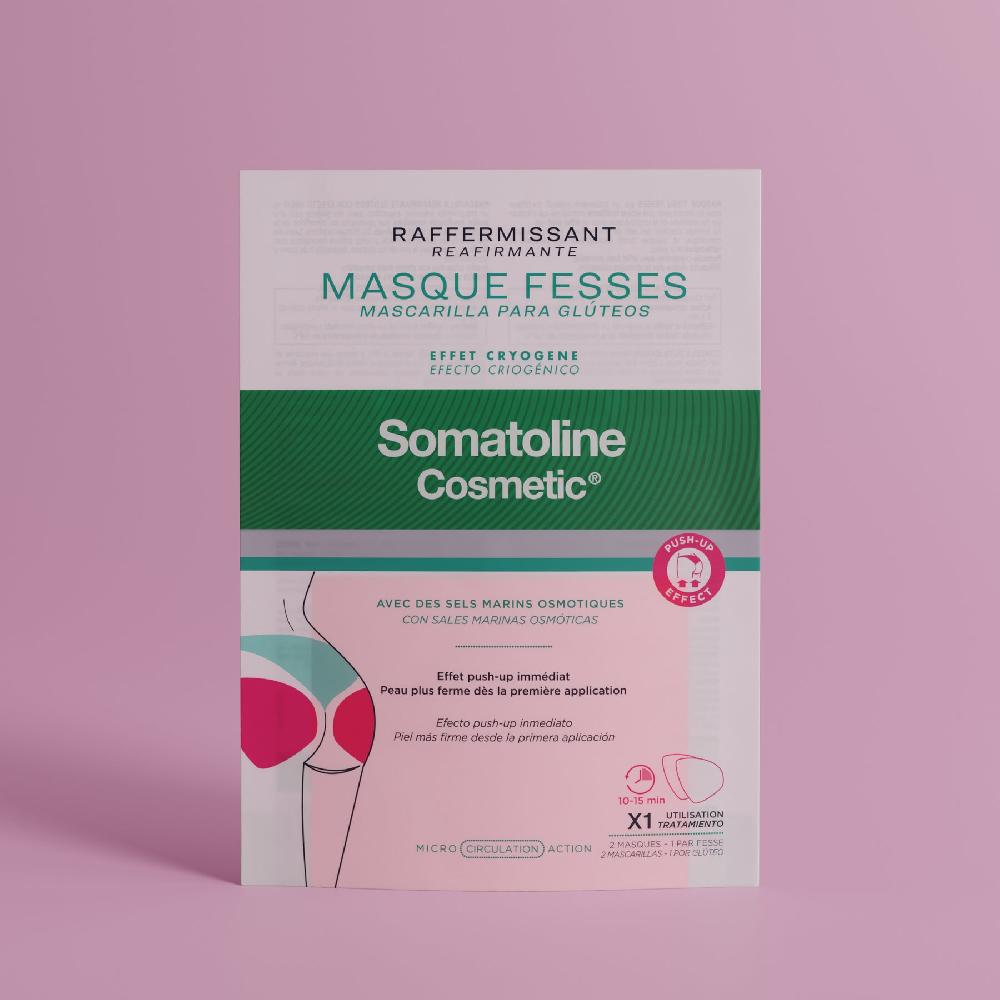 somatoline cosmetic Raffermissant Fesses Masque Tissu Effet Push-Up