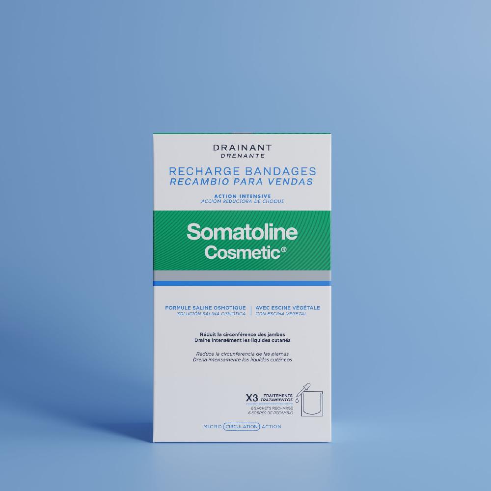 somatoline cosmetic Recharges Bandages Remodelants et Drainants