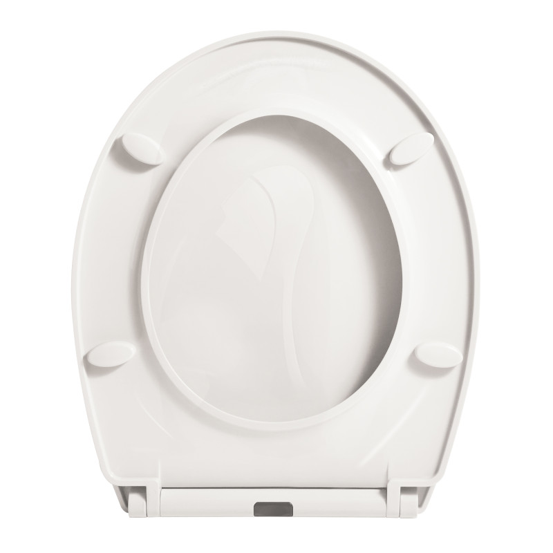 Spirella ABATTANT WC BROOKE PP 100% RECYCLE BLANC BRILLANT SPIRELLA