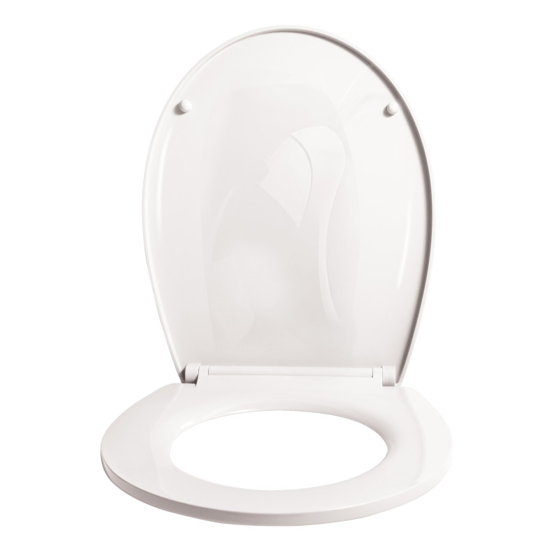 Spirella ABATTANT WC BROOKE PP 100% RECYCLE BLANC BRILLANT SPIRELLA