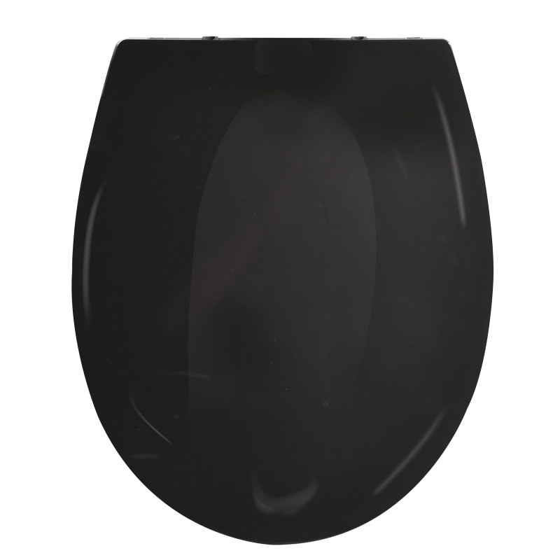 spirella ABATTANT WC BROOKE PP 100% RECYCLE NOIR BRILLANT SPIRELLA