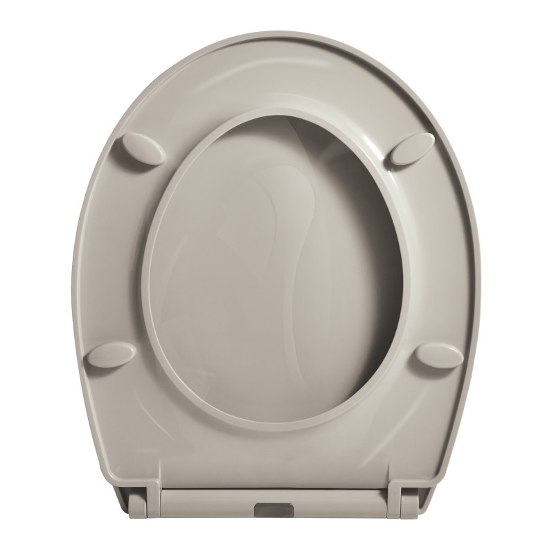 Spirella ABATTANT WC BROOKE PP 100% RECYCLE TAUPE BRILLANT SPIRELLA