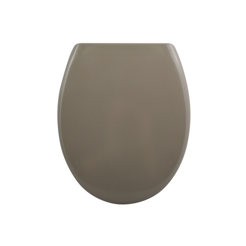 spirella Abattant wc EASY CLIP Thermo Dur Taupe - Charnières Inox Spirella