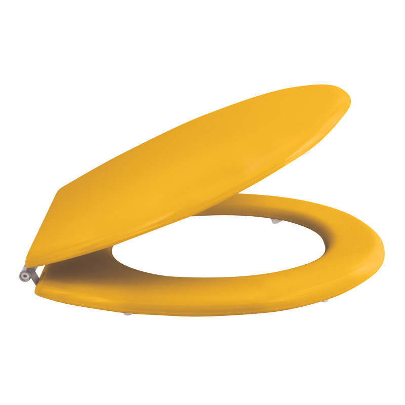 Spirella Abattant Wc MDF CLEO Safran Mat - Charnières En Inox MSV