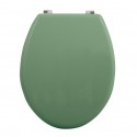 Spirella Abattant Wc MDF CLEO Vert Basil Mat - Charnières En Inox MSV