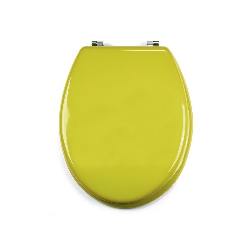 spirella Abattant wc MDF CLEO Vert Pistache - Charnières Inox MSV