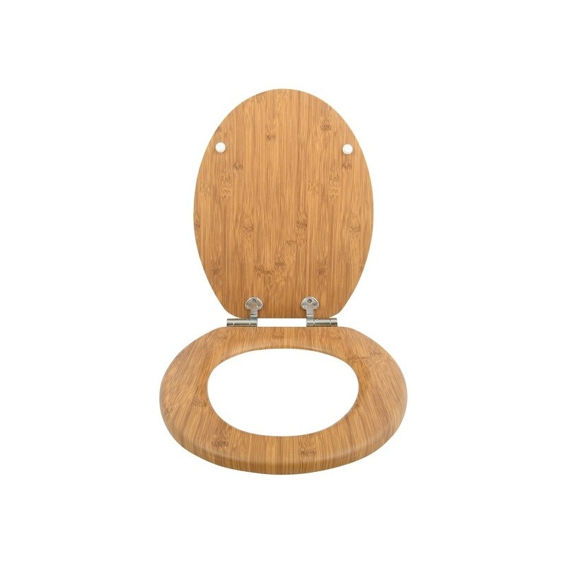 Spirella Abattant Wc MDF & PVC BORNEO - Charnières Zinc Spirella