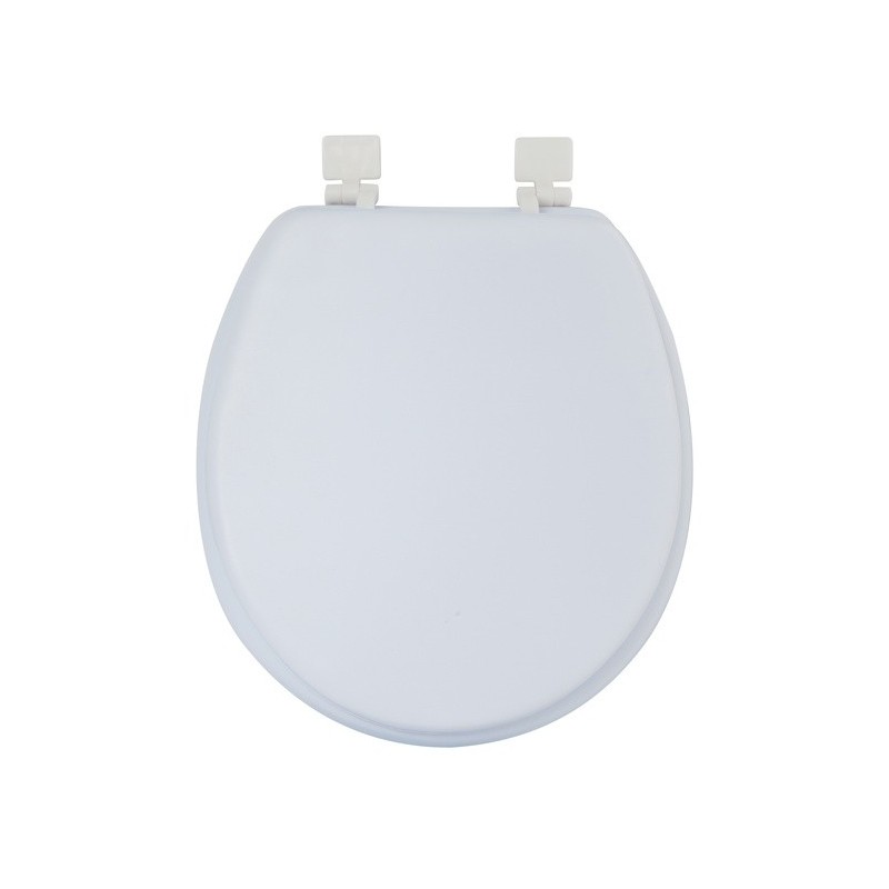 spirella Abattant wc Moelleux Blanc - Charnières PS MSV