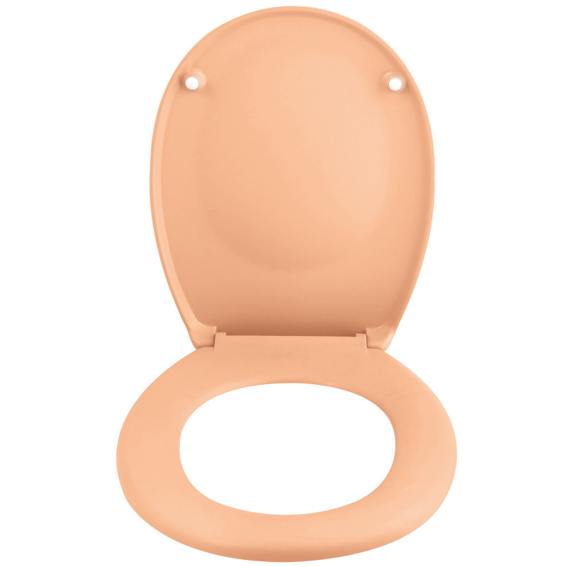 Spirella Abattant Wc Thermo Dur Avec Frein De Chute NEELA Pêche - Charnières ABS Chromé Spirella