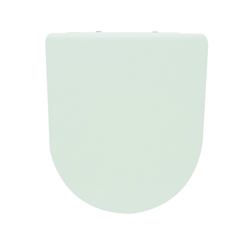 spirella Abattant wc Thermo-dur SLIM Blanc - Charnières Inox MSV