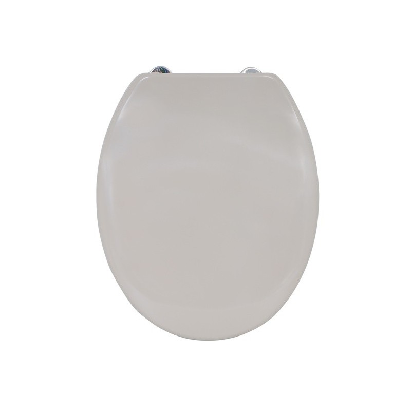 spirella Abattant wc Thermo Dur Taupe - Charnières Inox MSV