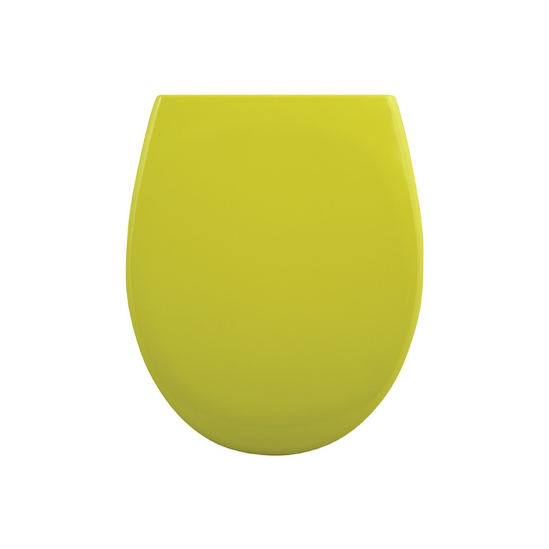 spirella Abattant wc Thermo dur Vert - Charnières Inox MSV