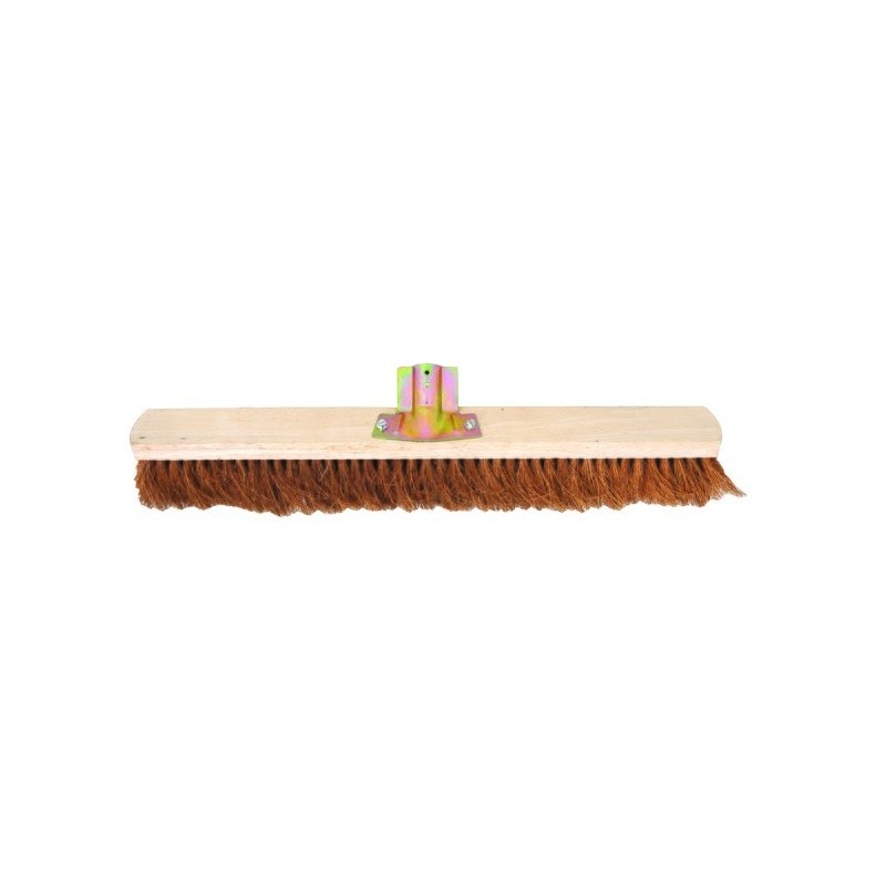 spirella Balai Brosse de ménage droit en Fibre de coco 60x6x10cm MSV