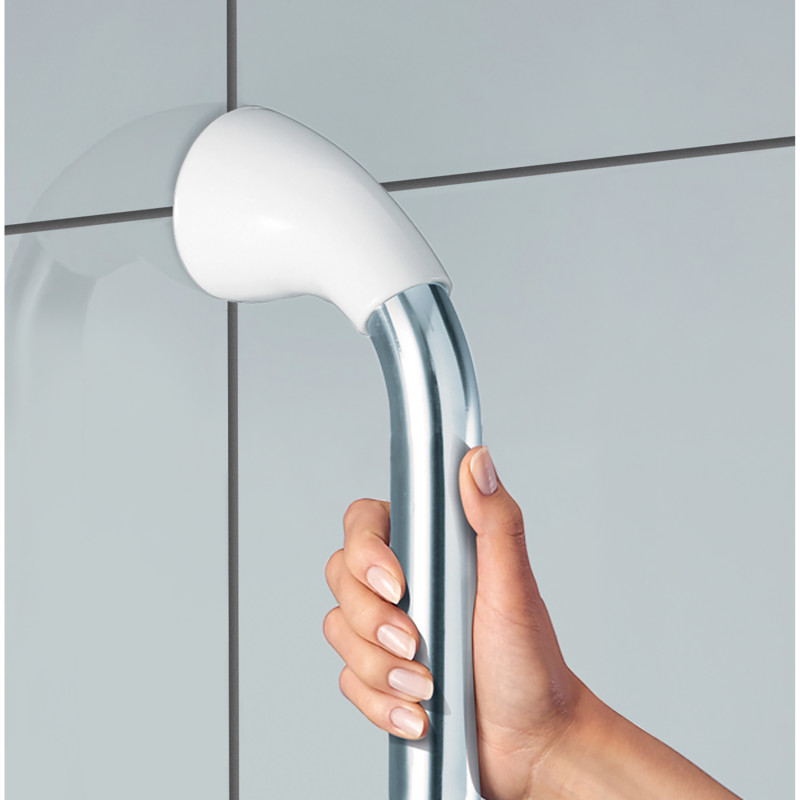 Spirella Barre De Redressement Ou D'appui PROF Acier Inox 80cm Chrome Spirella